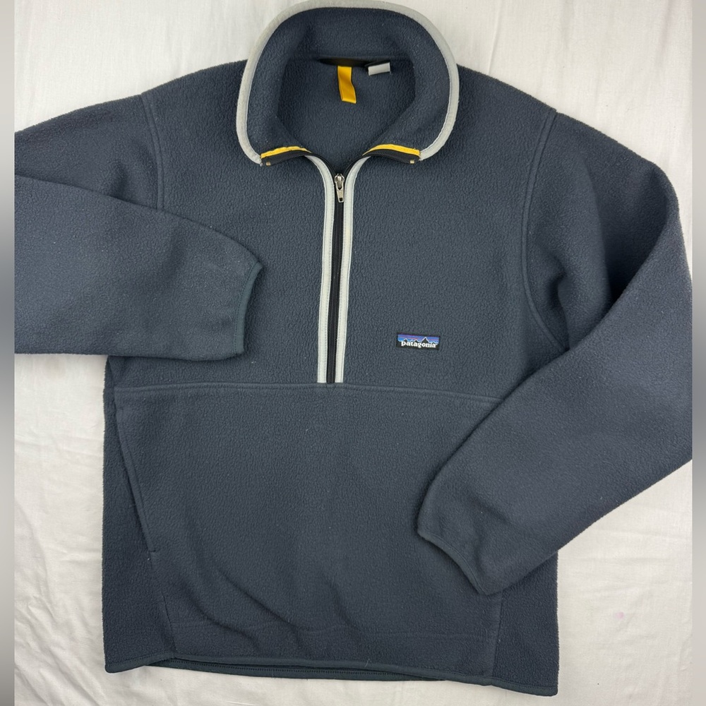 Patagonia vintage Men's Synchilla half Zip-Up Sweater